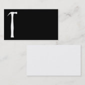 Visitenkarte des Tischler-7 (Vorne/Hinten)