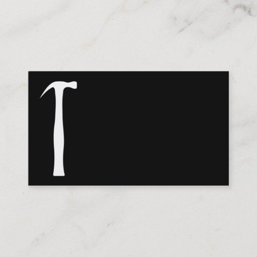 Visitenkarte des Tischler-7 (Vorderseite)