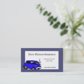 Visitenkarte des Versicherungsverwalters (Stehend Vorderseite)