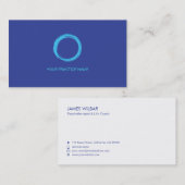 Visitenkarte des Zen-Moment-No.11-2 (Vorne/Hinten)