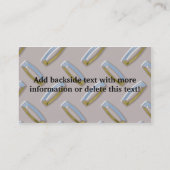 Visitenkarte-Diamant-Platte Visitenkarte (Rückseite)