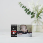 Visitenkarte, die Sie machen Visitenkarte (Stehend Vorderseite)