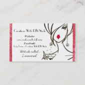 Visitenkarte "Diva Attitude" (Vorderseite)