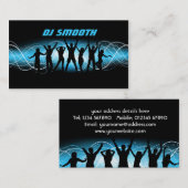 Visitenkarte DJ (Vorne/Hinten)