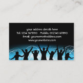 Visitenkarte DJ (Rückseite)