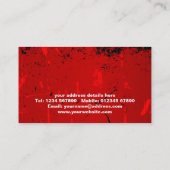 Visitenkarte DJ (Rückseite)