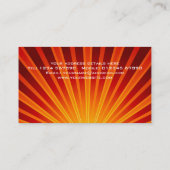 Visitenkarte DJ (Rückseite)