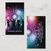 Visitenkarte DJ (Vorne/Hinten)