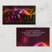 Visitenkarte DJ (Vorne/Hinten)