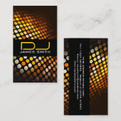 Visitenkarte DJ (Vorne/Hinten)