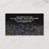 Visitenkarte DJ (Rückseite)