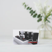 Visitenkarte DJ (Stehend Vorderseite)