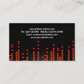 Visitenkarte DJ (Rückseite)