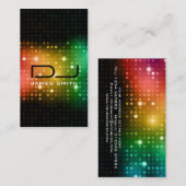 Visitenkarte DJ (Vorne/Hinten)