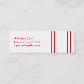 Visitenkarte Dogge (Rückseite)