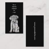 Visitenkarte Dogue de Bordeaux (Vorne/Hinten)