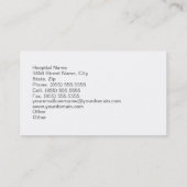 Visitenkarte Doktor-Medicines (Rückseite)