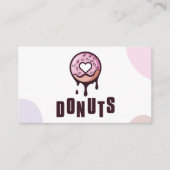 Visitenkarte Donut (Vorderseite)