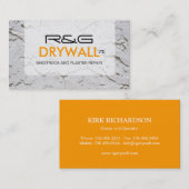 VISITENKARTE DRYWALL COMPANY (Vorne/Hinten)