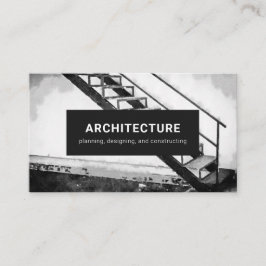 Visitenkarte: Dunkler Architekt Visitenkarte