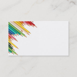 Visitenkarte/eigene farbige Stifte erstellen Visitenkarte