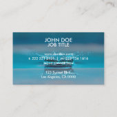 Visitenkarte || einfaches || modern (Rückseite)