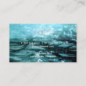 Visitenkarte || einfaches || modern (Rückseite)