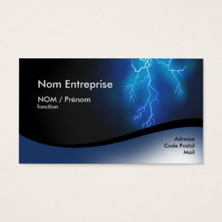 Visitenkarte Electricien