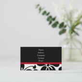 Visitenkarte - elegant (Stehend Vorderseite)
