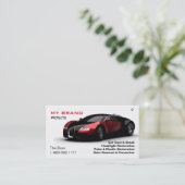 Visitenkarte-Entwurf 1 Visitenkarte (Stehend Vorderseite)