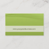 Visitenkarte Environmental Company (Rückseite)