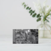 Visitenkarte-Erbsen-Rebe 2 Visitenkarte (Stehend Vorderseite)