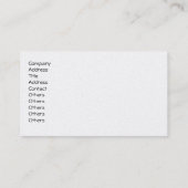 Visitenkarte-Erbsen-Rebe 2 Visitenkarte (Rückseite)