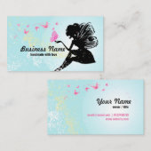 Visitenkarte - Fee, Schmetterling, fantastisch (Vorne/Hinten)