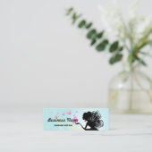 Visitenkarte - Fee, Schmetterling, fantastisch (Stehend Vorderseite)