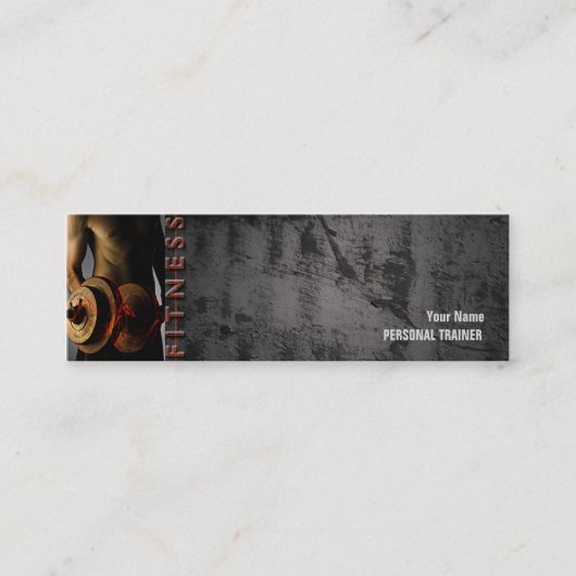 Visitenkarte - Fitness (Vorderseite)