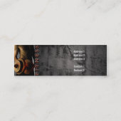 Visitenkarte - Fitness (Rückseite)