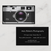 Visitenkarte Fotografie (Vorne/Hinten)