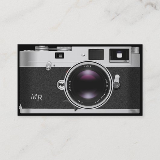 Visitenkarte Fotografie (Vorderseite)