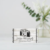 Visitenkarte Fotografie (Stehend Vorderseite)