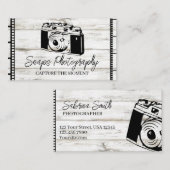 Visitenkarte Fotografie (Vorne/Hinten)