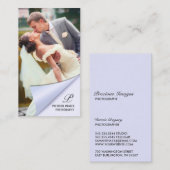 Visitenkarte Fotografie (Vorne/Hinten)