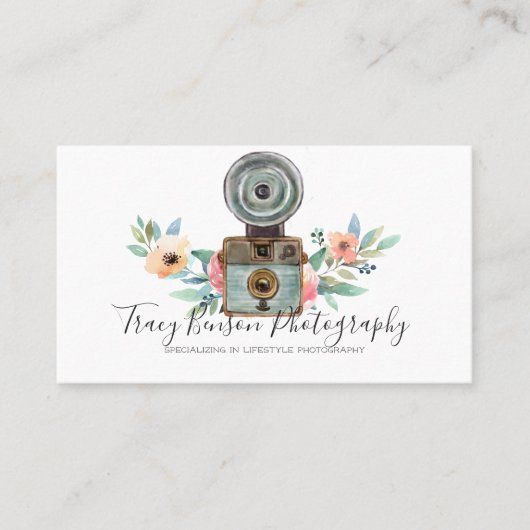 Visitenkarte Fotografie (Vorderseite)