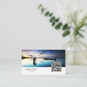 Visitenkarte | Fotografie | Neues QR-Code-Design (Stehend Vorderseite)