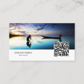 Visitenkarte | Fotografie | Neues QR-Code-Design (Vorderseite)