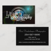 Visitenkarte/Fotografie Visitenkarte (Vorne/Hinten)