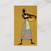 Visitenkarte "Frauen in Afrika" (Rückseite)