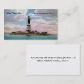 Visitenkarte - Freiheitsstatue (Vorne/Hinten)