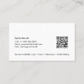 Visitenkarte Friseure & Salon | DP7 (Rückseite)