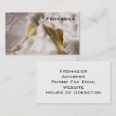Visitenkarte Fromagier (Vorne/Hinten)